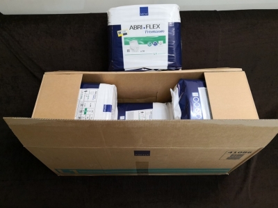 پوشک ابری فلکس L1 یک کارتن 6 بسته ای  پیک رایگان